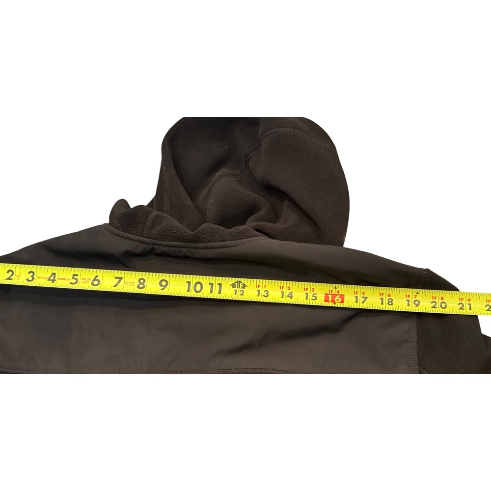 Levi's Mens Black Full Zip Fleece Hoodie Jacket with Pockets Size L - Picture 8 of 8